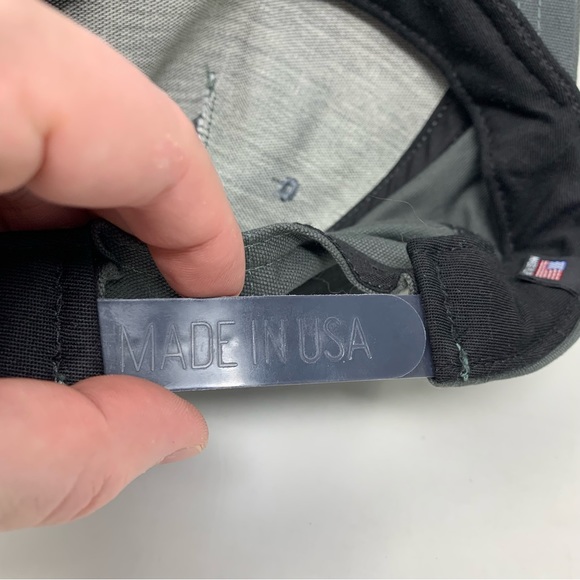 Wood & Faulk Gray Snapback Hat - Picture 2 of 8